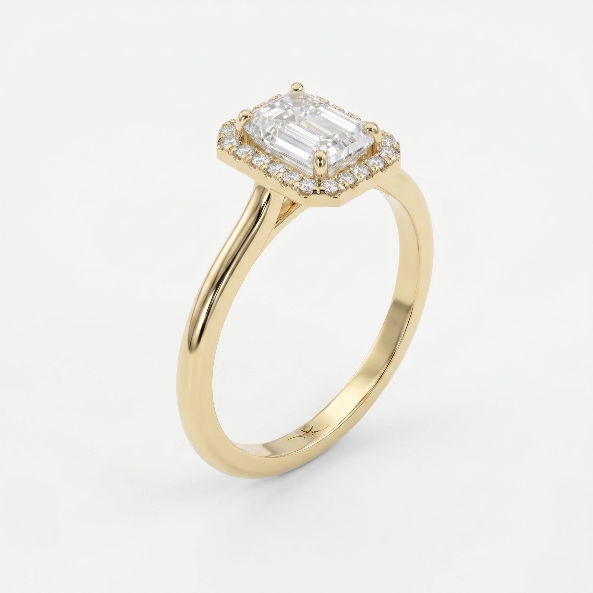Heritage Frame Emerald Ring