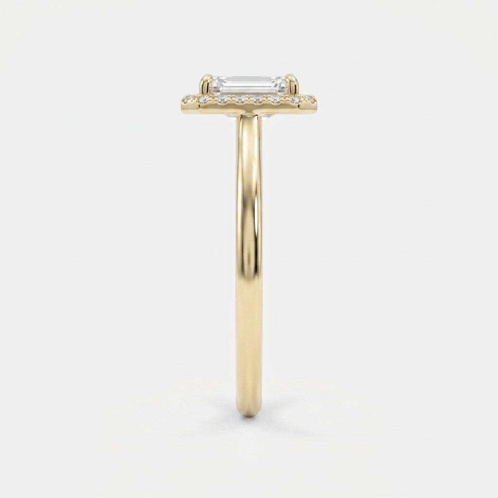 Heritage Frame Emerald Ring