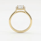 Crown line Princess Ring