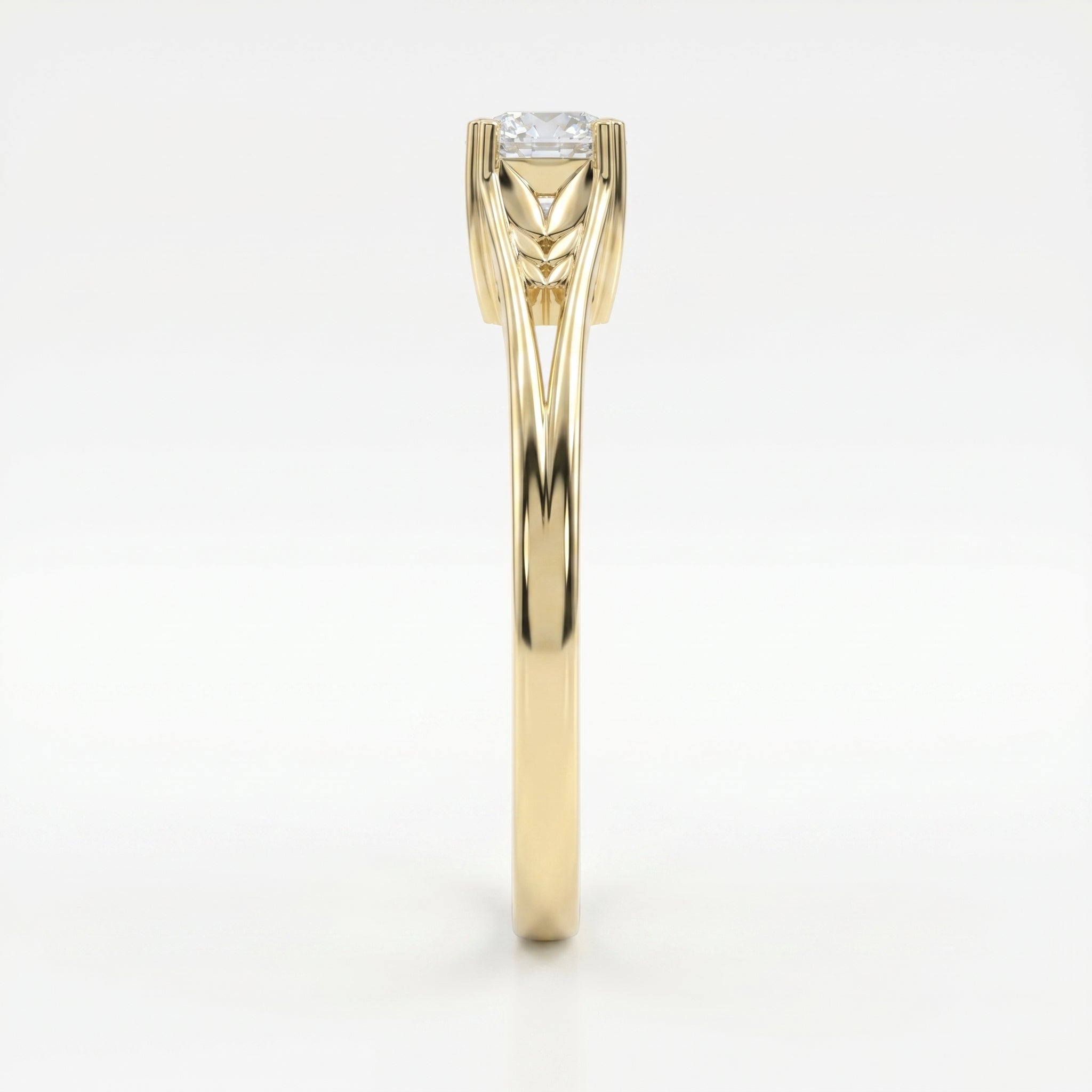 Enchanted Solitaire Design Vintage Ring