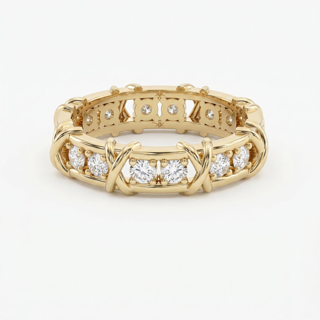 Celtic Trinity Knot Wedding Band