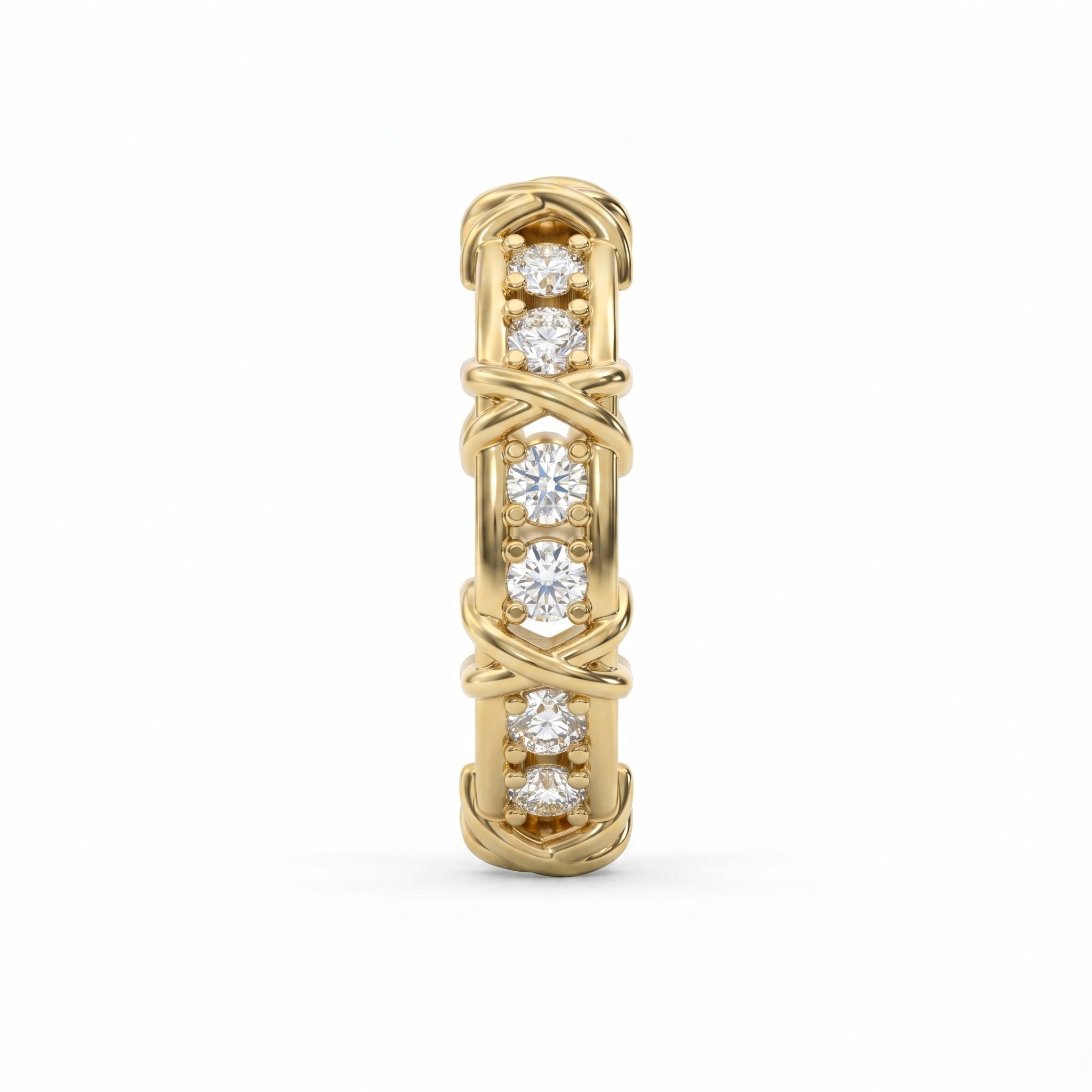 Celtic Trinity Knot Wedding Band