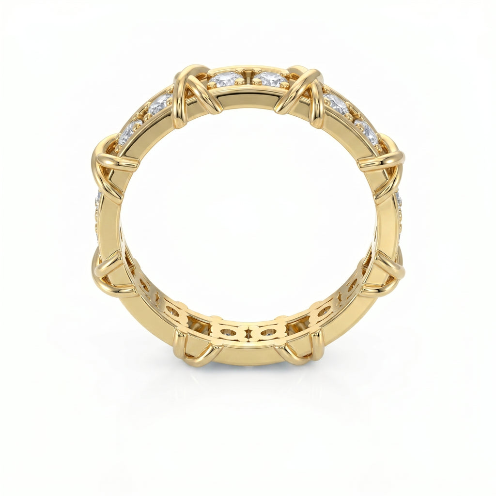 Celtic Trinity Knot Wedding Band