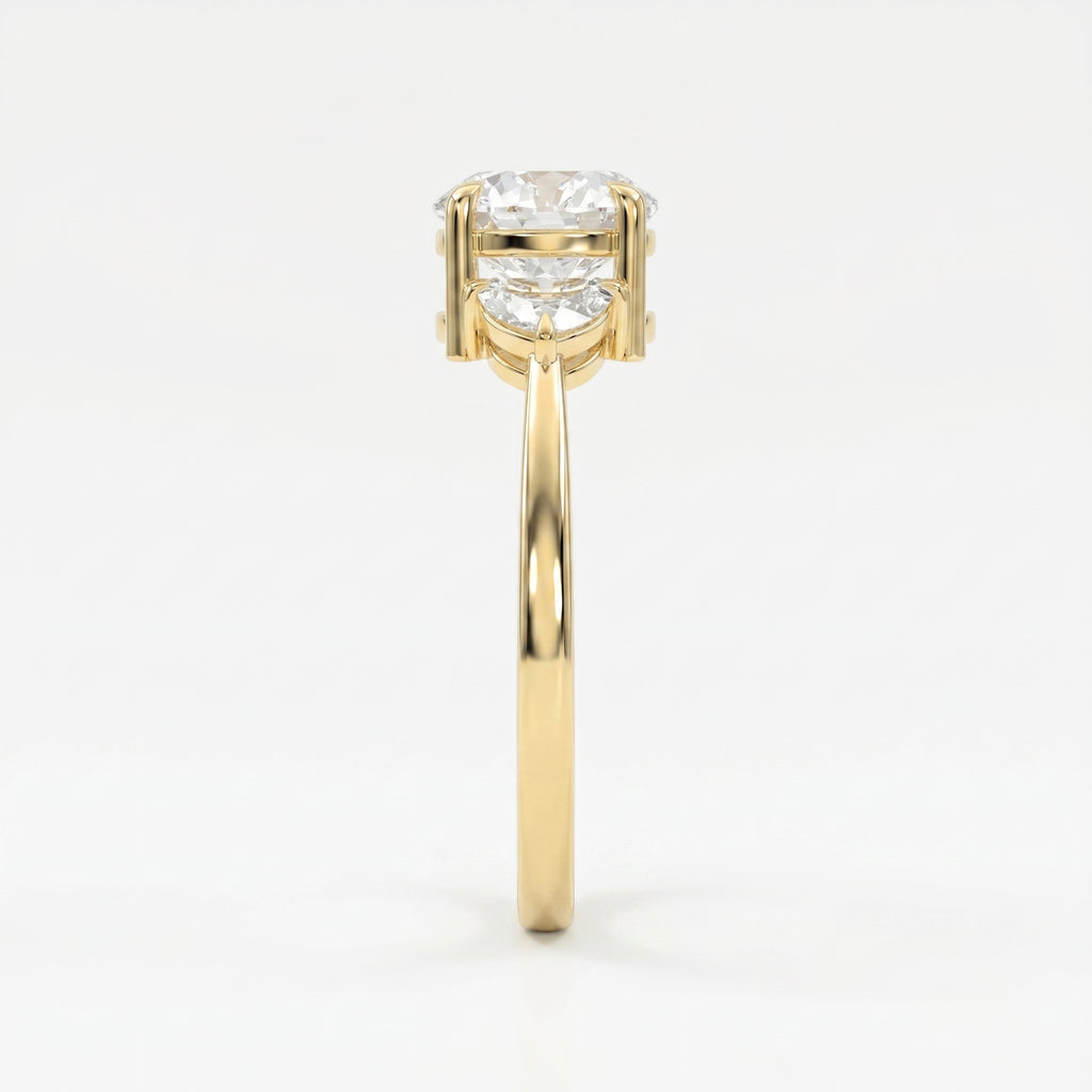 Timeless Unity Round Ring