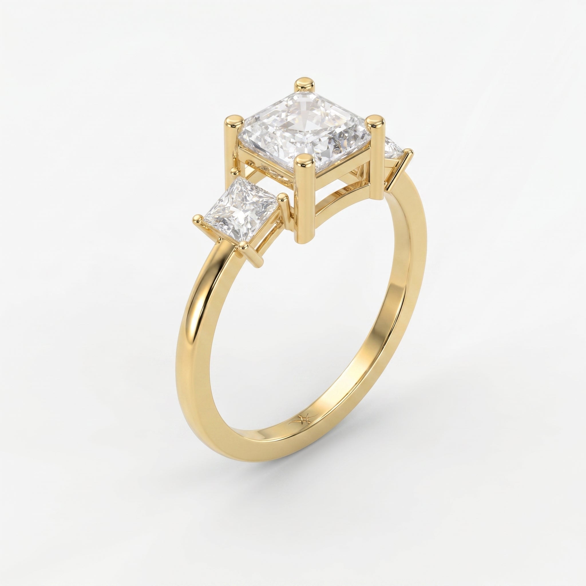 The Heirloom Trinity Ascher Ring