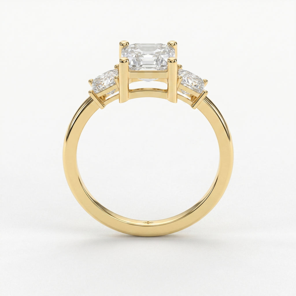 The Heirloom Trinity Ascher Ring