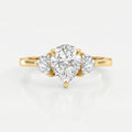 Everlasting Tear Pear Ring