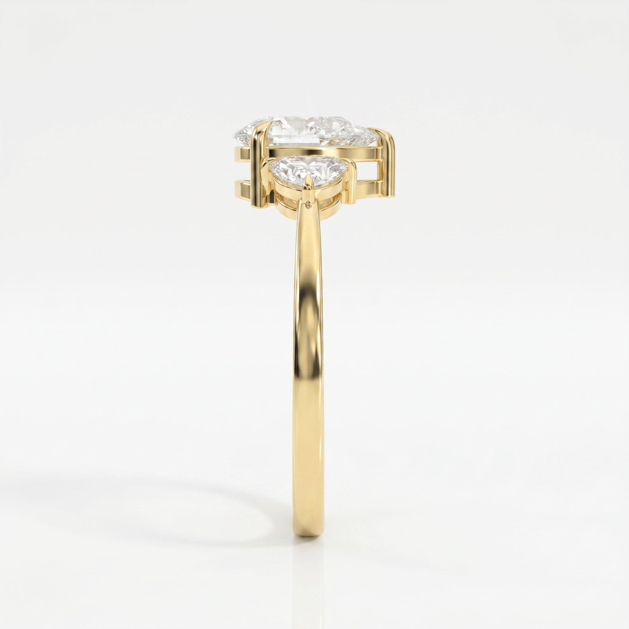 Everlasting Tear Pear Ring