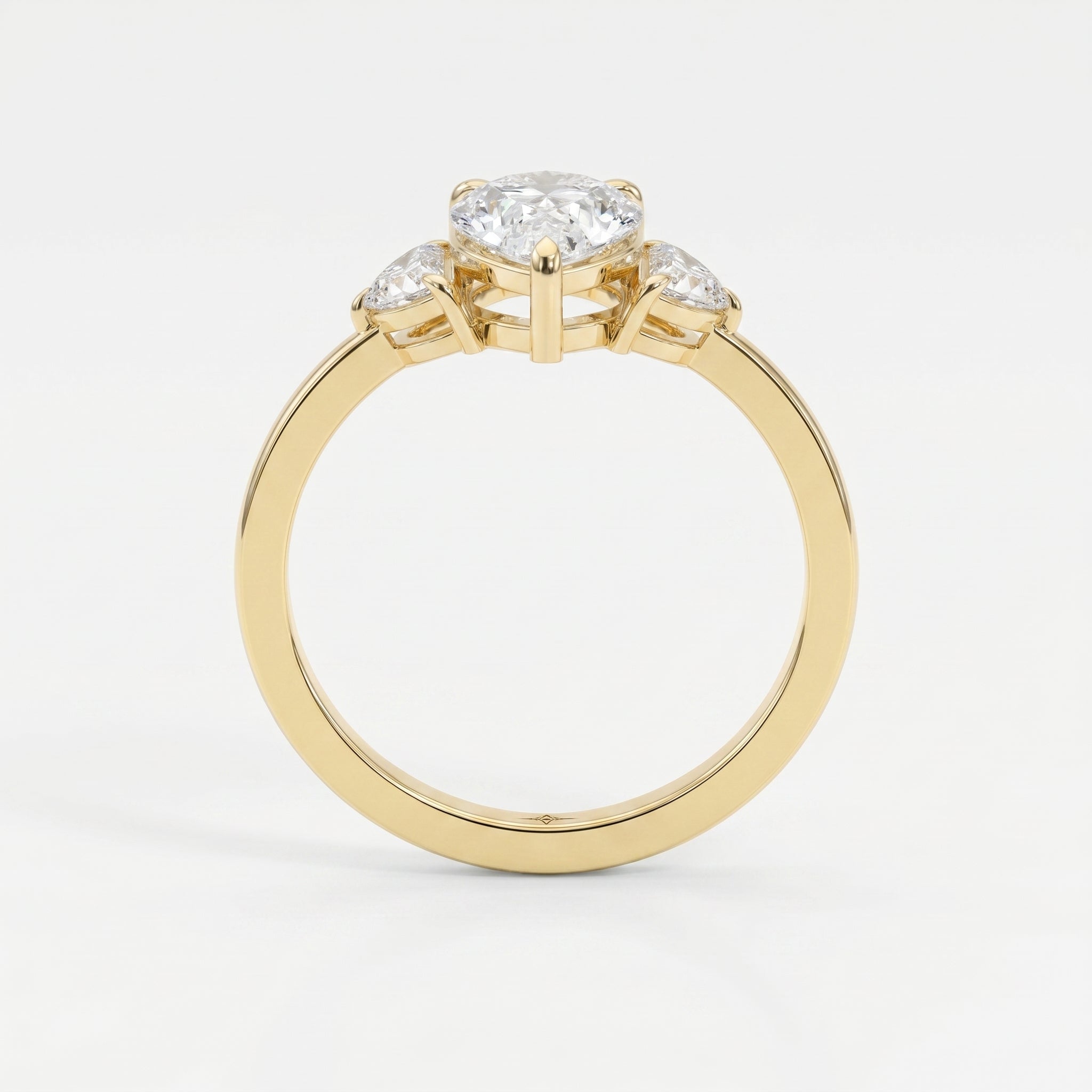 Everlasting Tear Pear Ring
