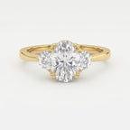 Serene Horizon Oval Ring