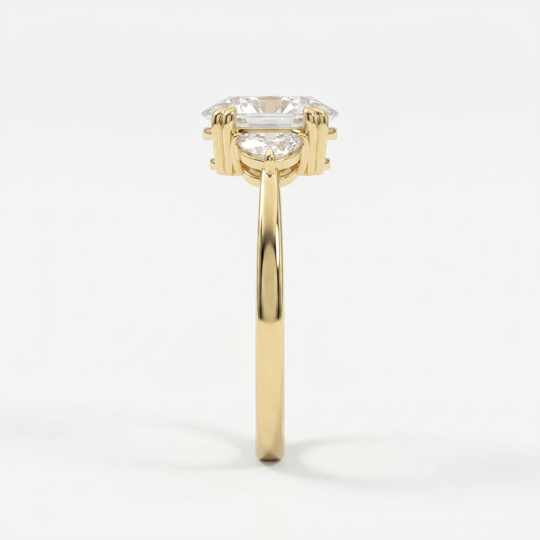 Serene Horizon Oval Ring
