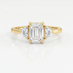 Legacy Line Emerald Ring