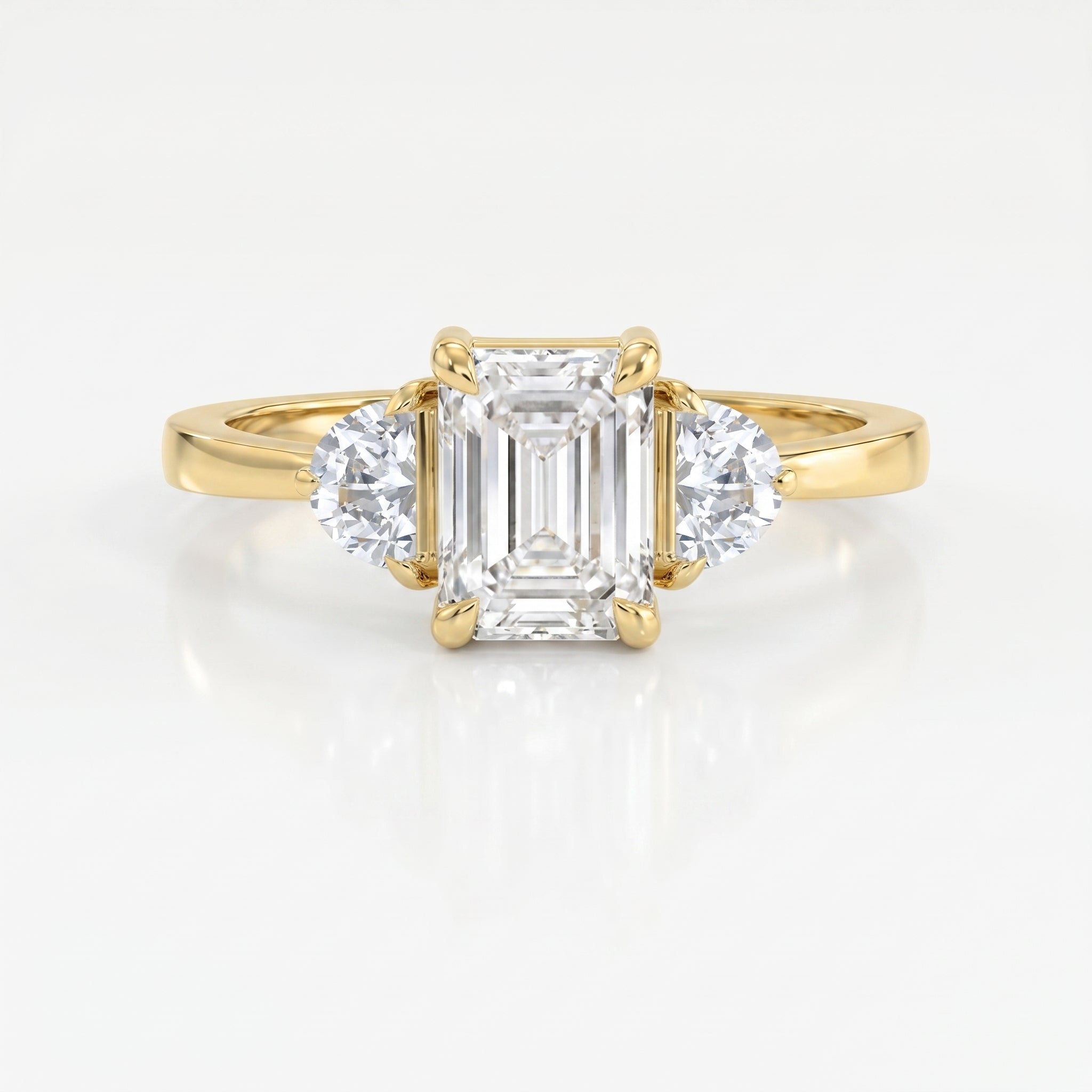 Legacy Line Emerald Ring