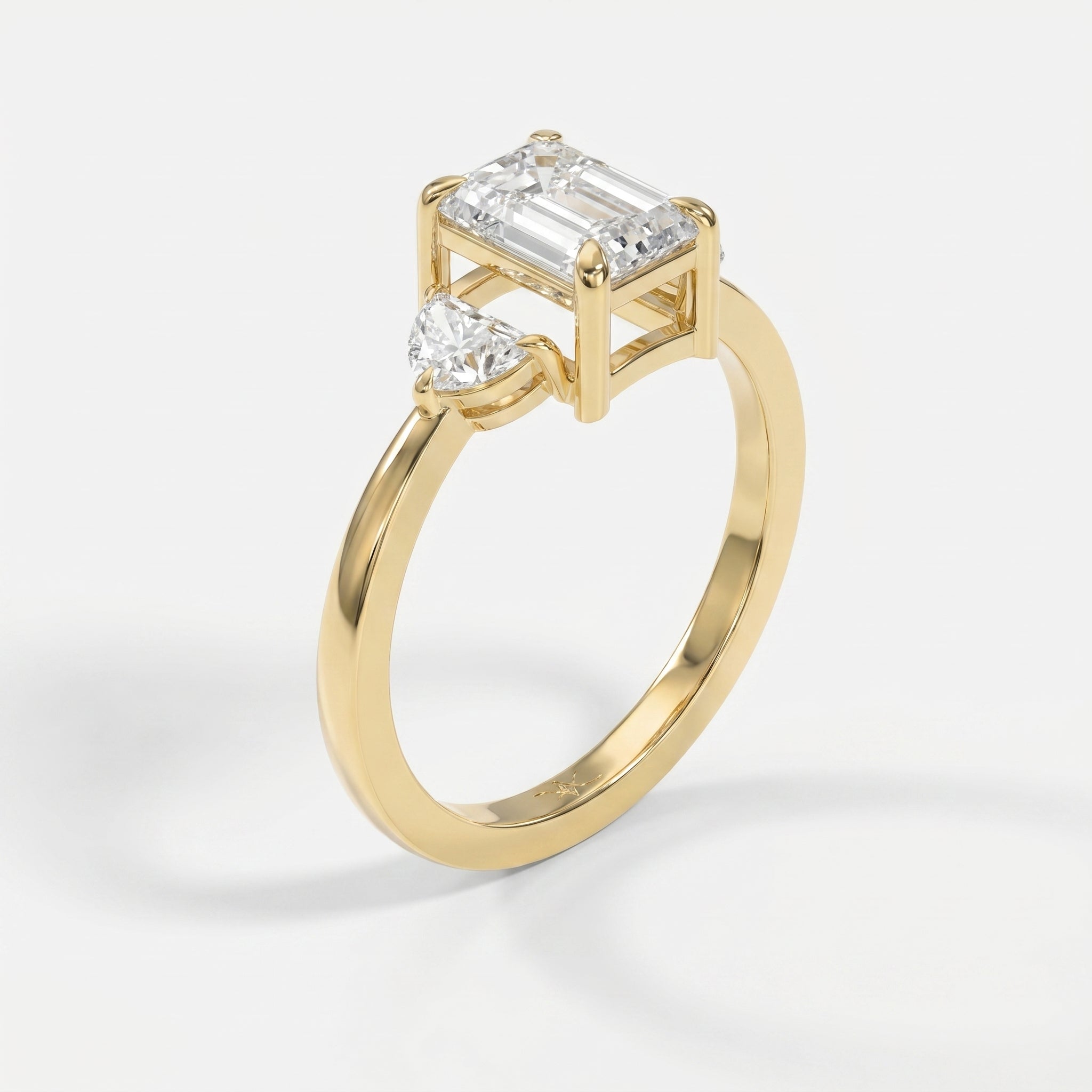 Legacy Line Emerald Ring