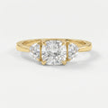 Velvet Embrace Cushion Ring