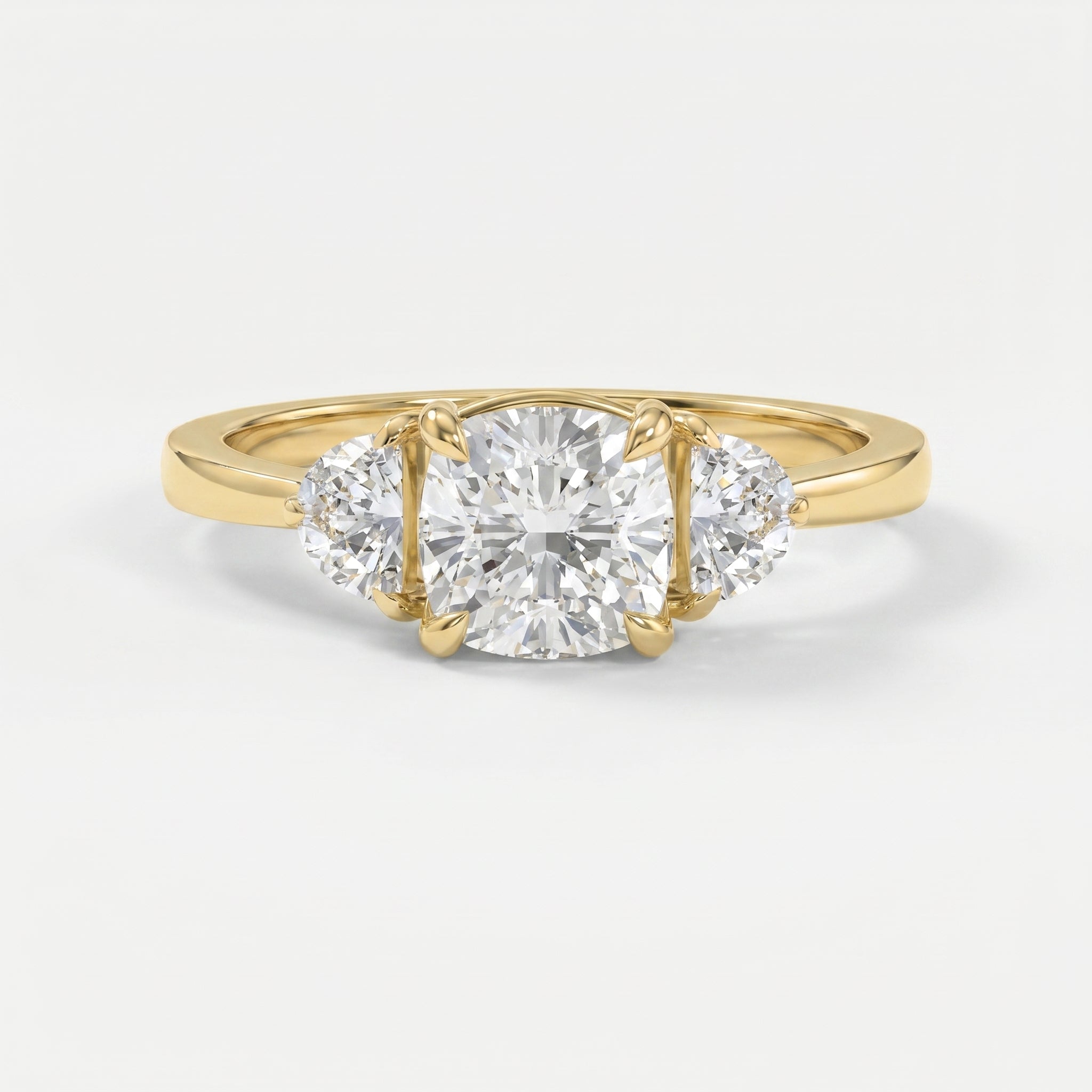 Velvet Embrace Cushion Ring