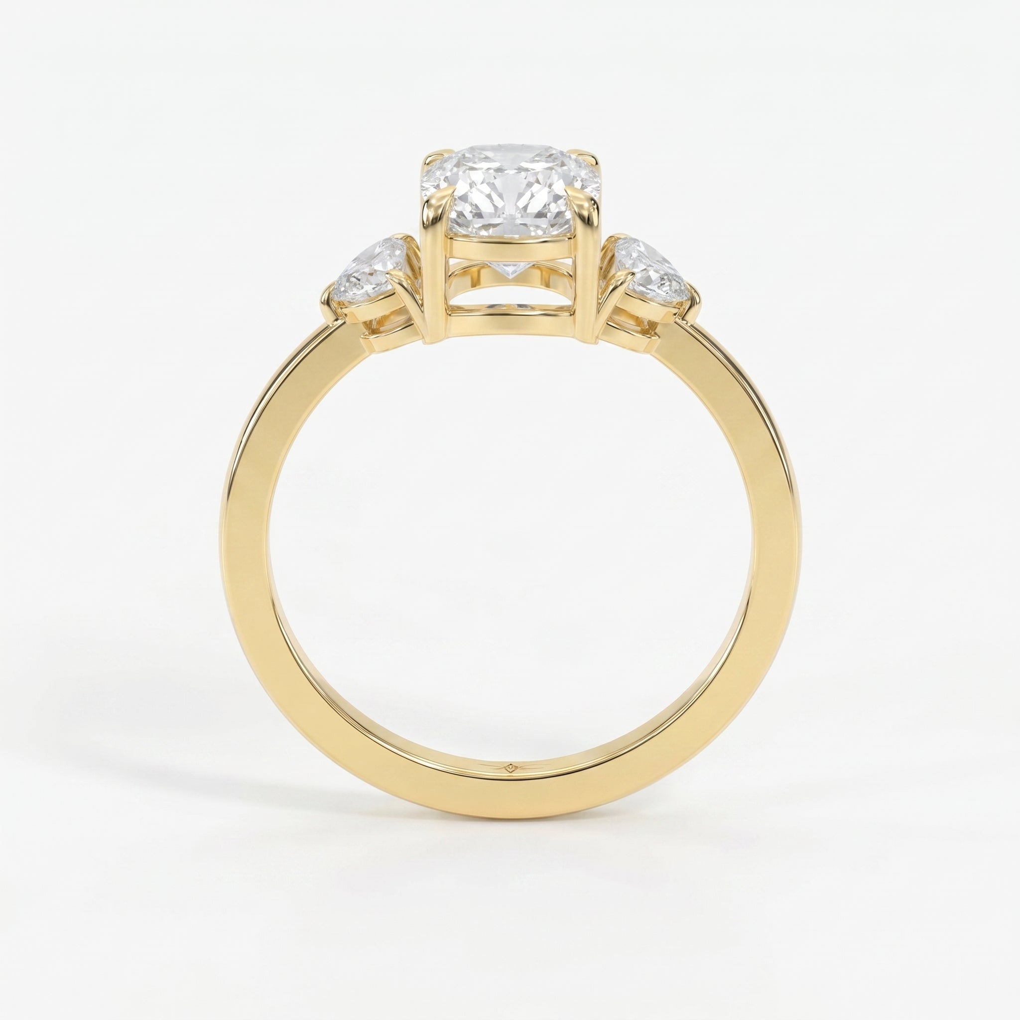 Velvet Embrace Cushion Ring
