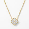 Heritage Clover Diamond Pendant Necklace