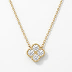 Heritage Clover Diamond Pendant Necklace
