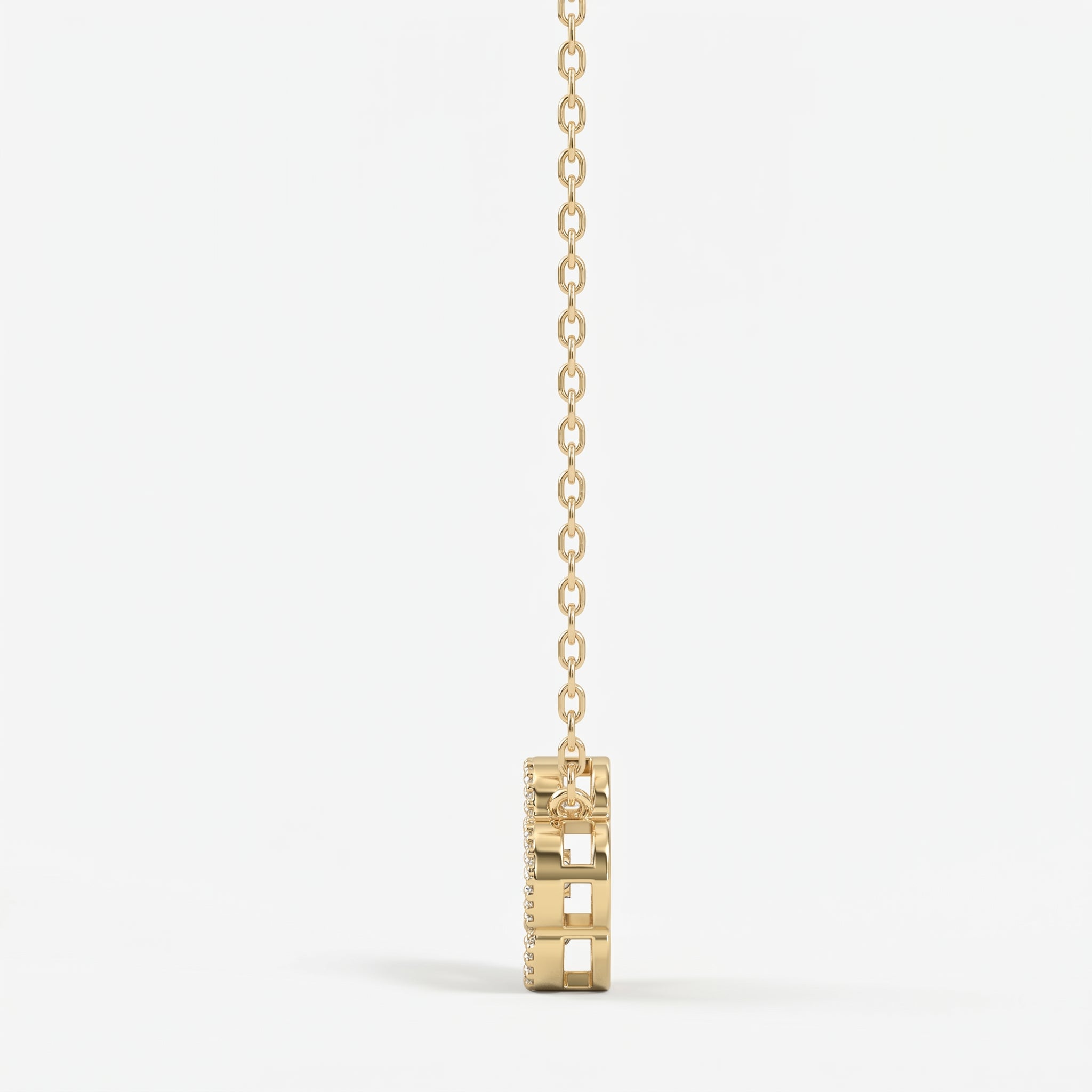 Heritage Clover Diamond Pendant Necklace