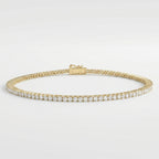 Timeless Round Brilliant Tennis Bracelets