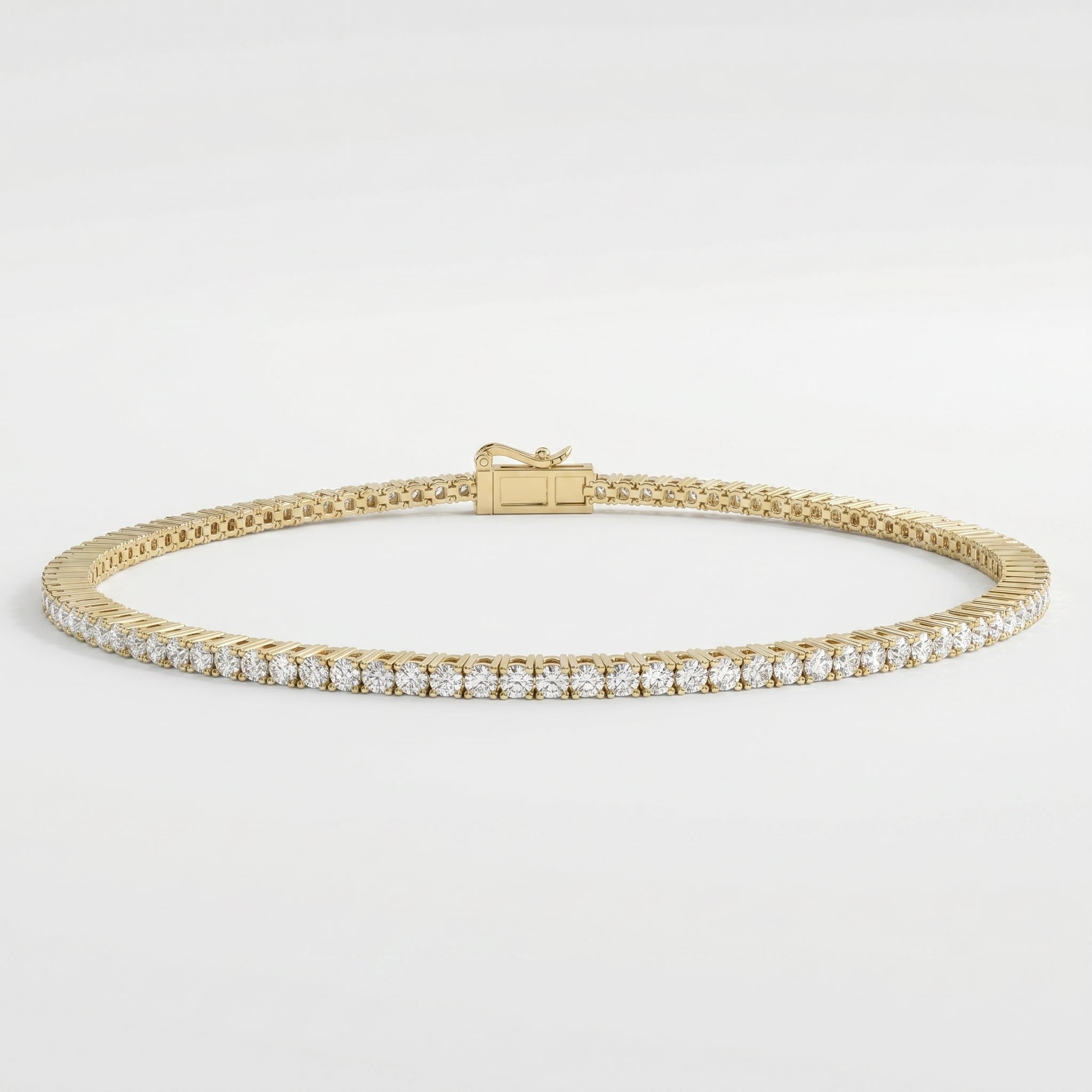Timeless Round Brilliant Tennis Bracelets