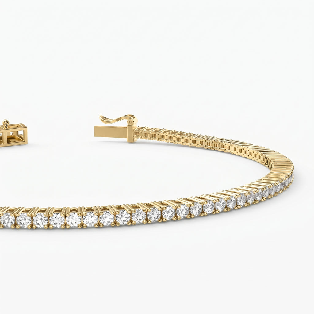 Timeless Round Brilliant Tennis Bracelets