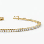 Timeless Round Brilliant Tennis Bracelets