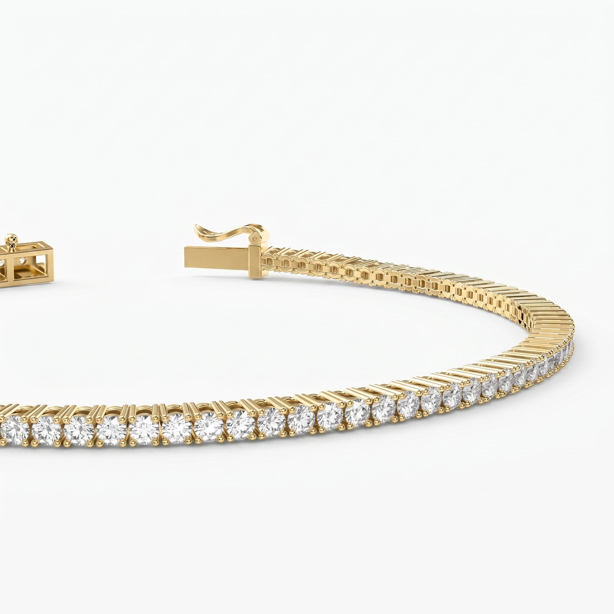 Timeless Round Brilliant Tennis Bracelets
