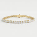 Oval Shape Diamond Tennis Bracelet