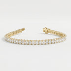 Oval Shape Diamond Tennis Bracelet