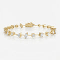Luxury Multi-Shape Diamond Fashion Bracelet