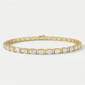 Emerald Cut Diamond Fashion Bracelet