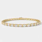 Emerald Cut Diamond Fashion Bracelet