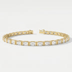 Emerald Cut Diamond Fashion Bracelet