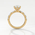 Dutch Marquise Cut Lab Grown Diamond Engagement Ring