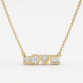 Timeless Elegance Love Diamond Pendant Necklace