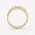 Modern Princess Cut Diamond Eternity Ring