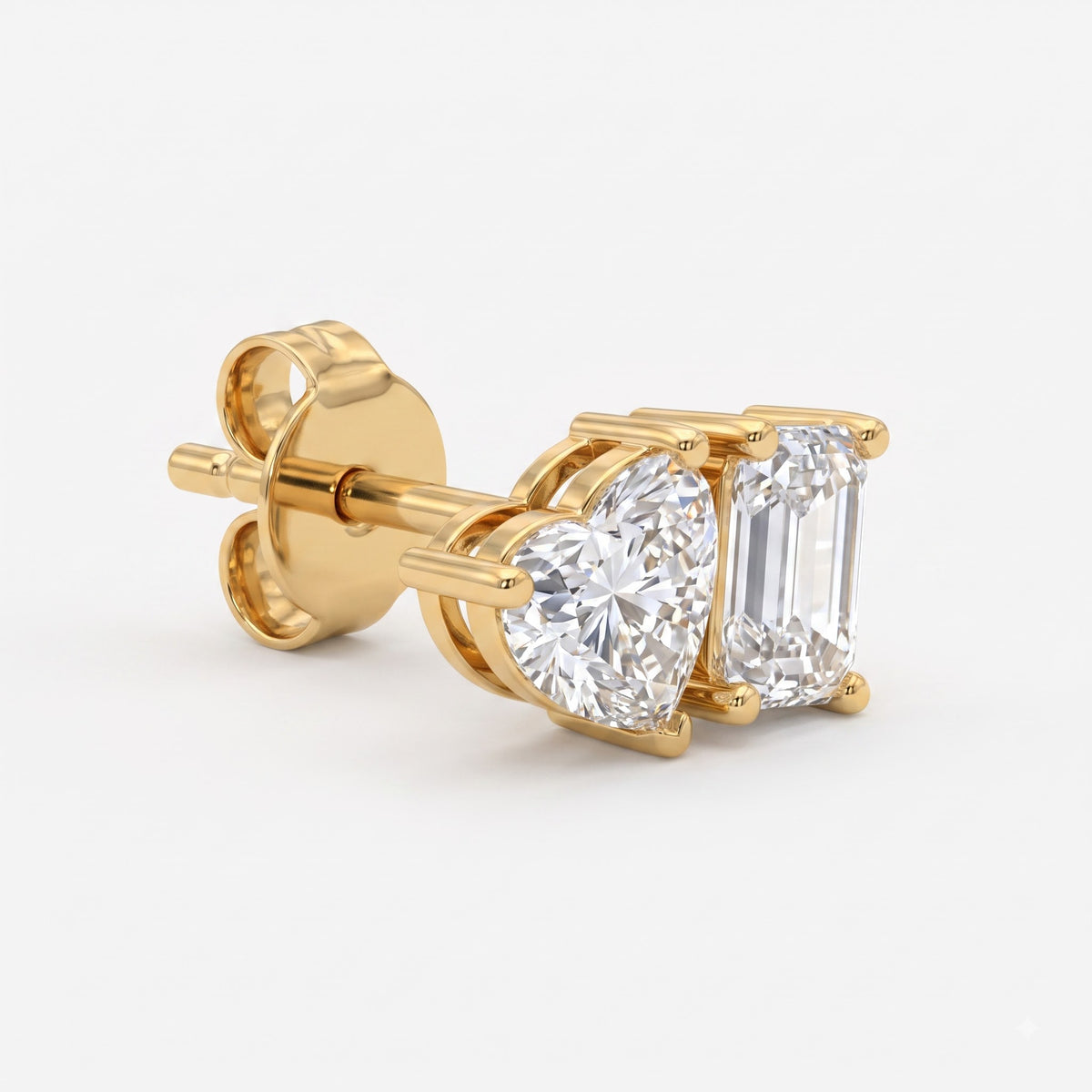 Aurelia Duo Emerald & Pear Diamond Fashion Earrings