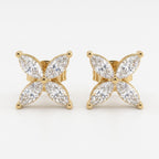 Luxury Marquise diamond butterfly Design Fashion earrings