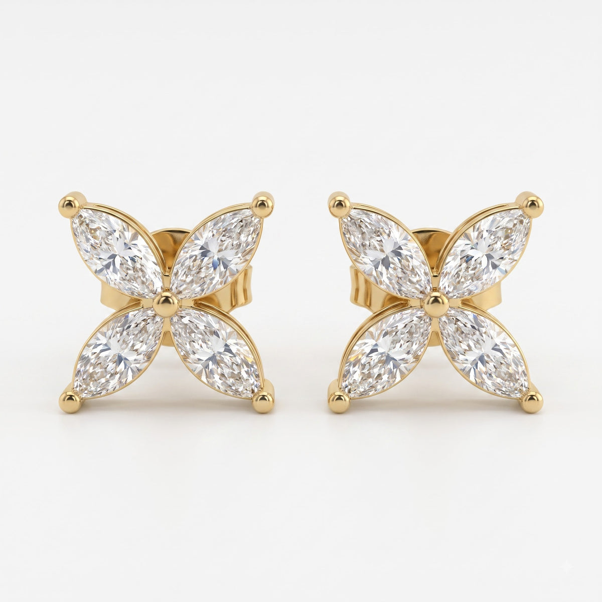 Luxury Marquise diamond butterfly Design Fashion earrings