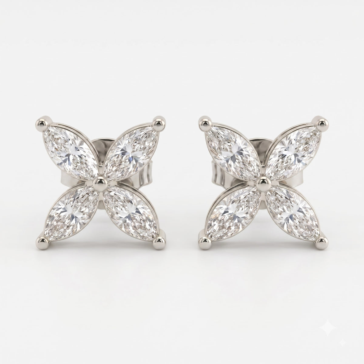 Luxury Marquise diamond butterfly Design Fashion earrings