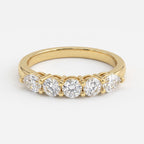 Elegant five-stone diamond Eternity ring