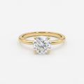 Classic round brilliant Diamond Solitaire Engagement ring