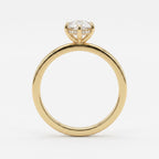 The Royal Reverie Ornate Marquise Diamond Hidden halo Ring