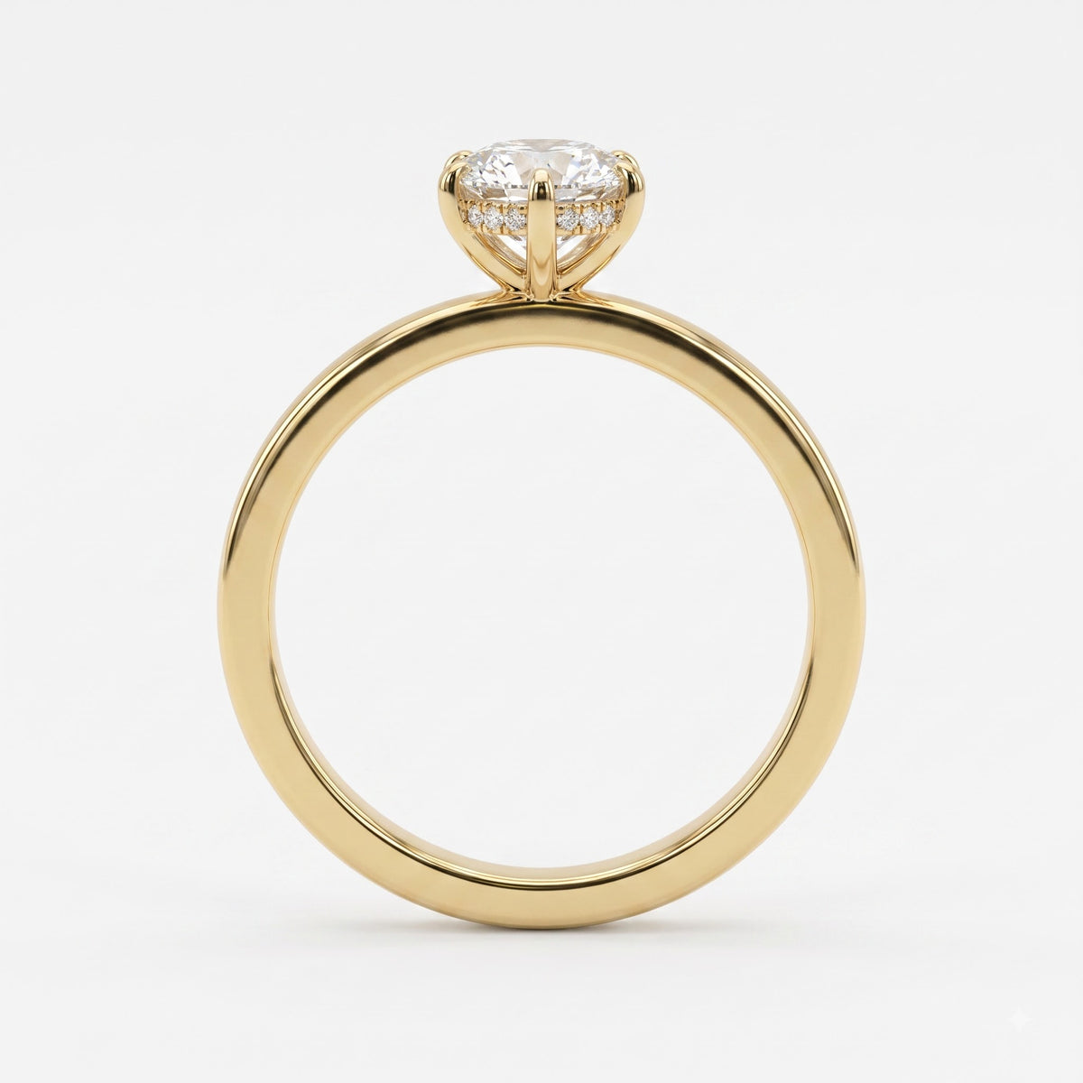 The Royal Reverie Ornate Marquise Diamond Hidden halo Ring