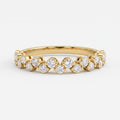 Aurielle Bloom Round Diamond Eternity Ring