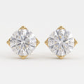 Celestia Radiance Round Brilliant Stud Earrings
