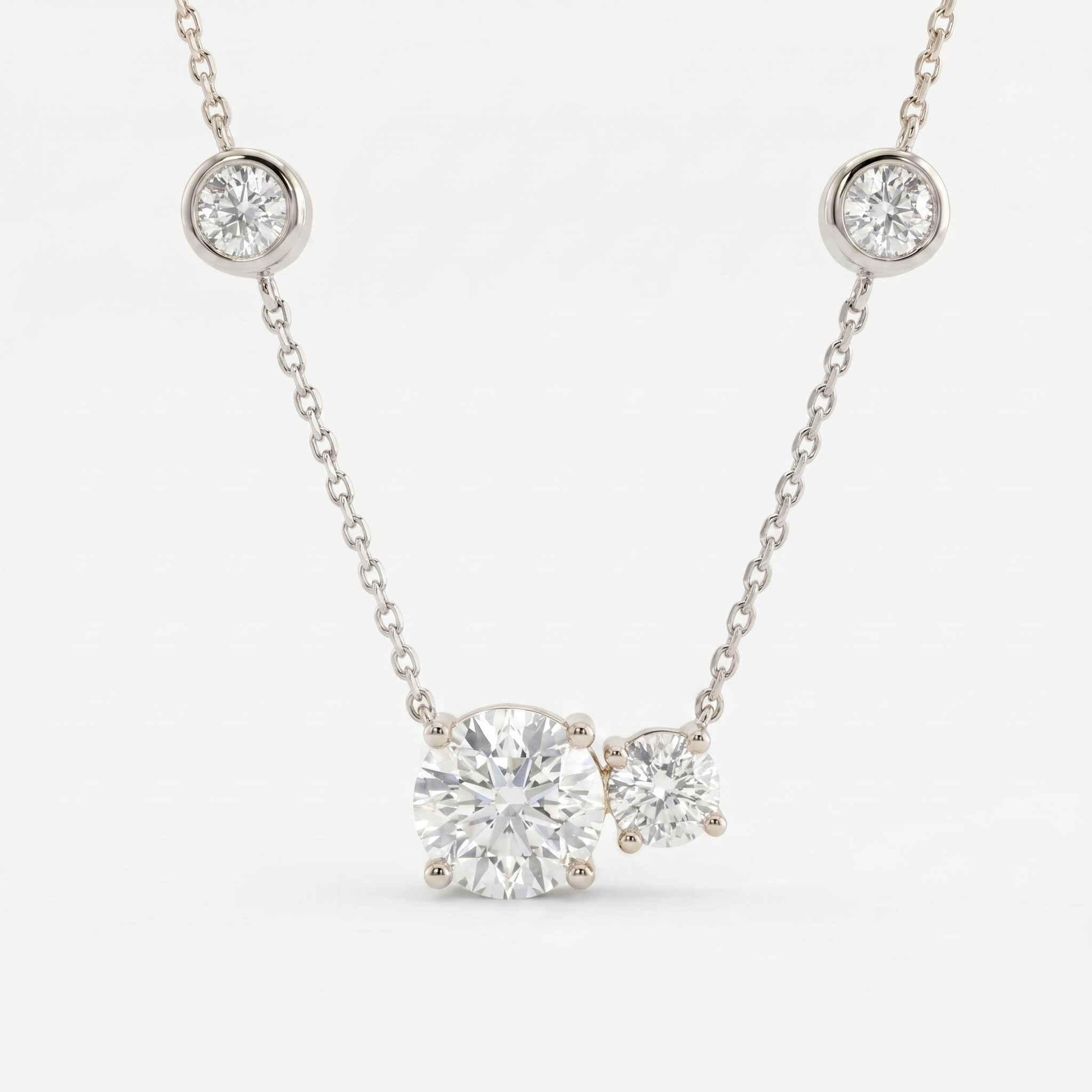 Round Diamond Minimalist Luxury Pendant