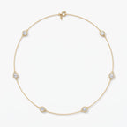Modern Élan Lumière Round Diamond Fashion Necklace